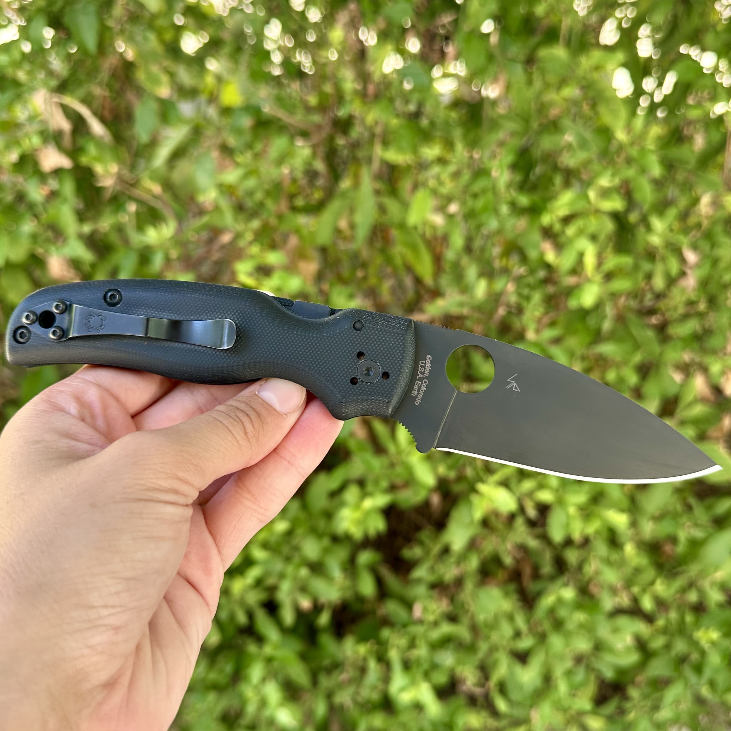 The Spyderco Shaman - Image 2