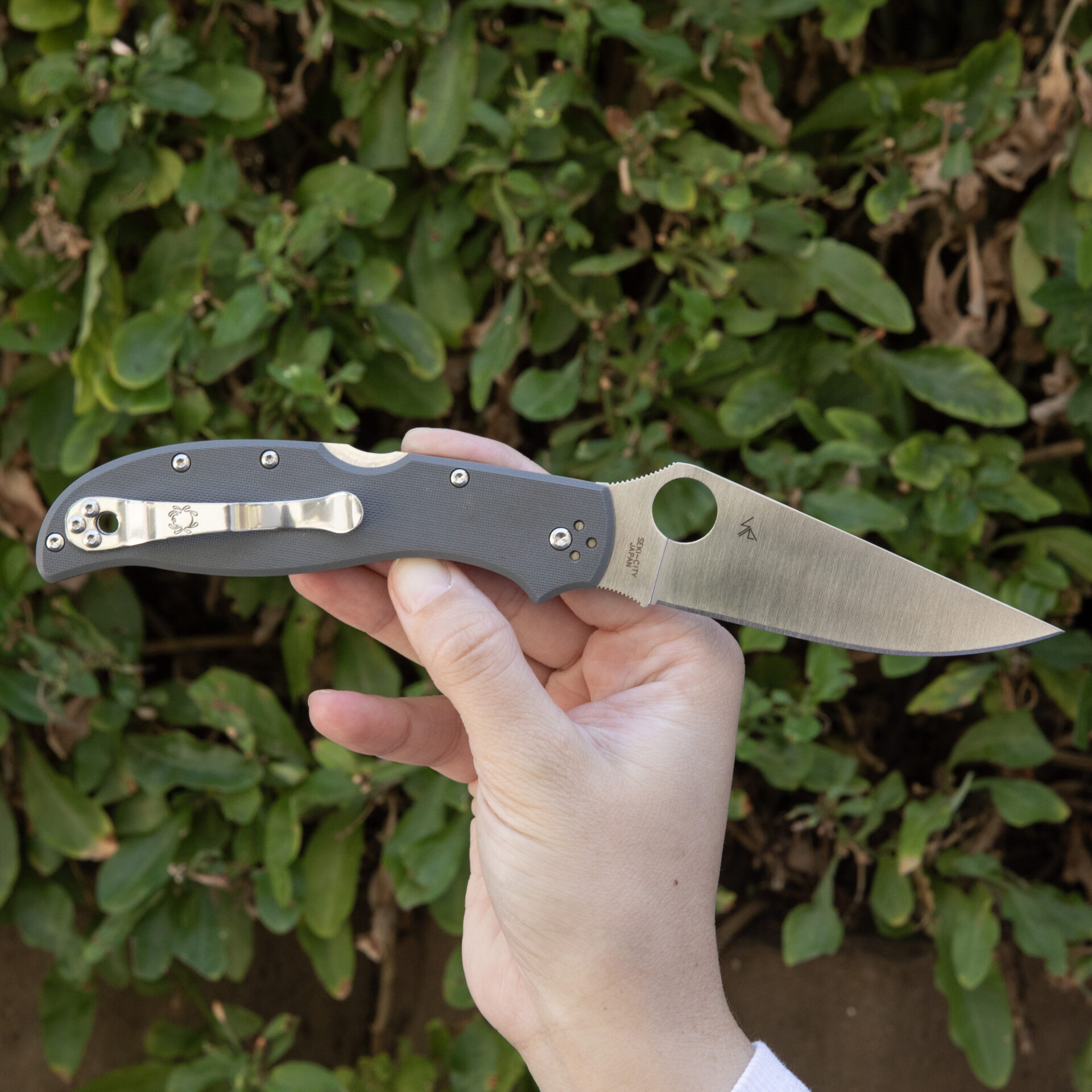 SPYDERCO STRETCH 2 XL GRAY G-10 CPM CRU-WEAR C258GGYCW - Image 2