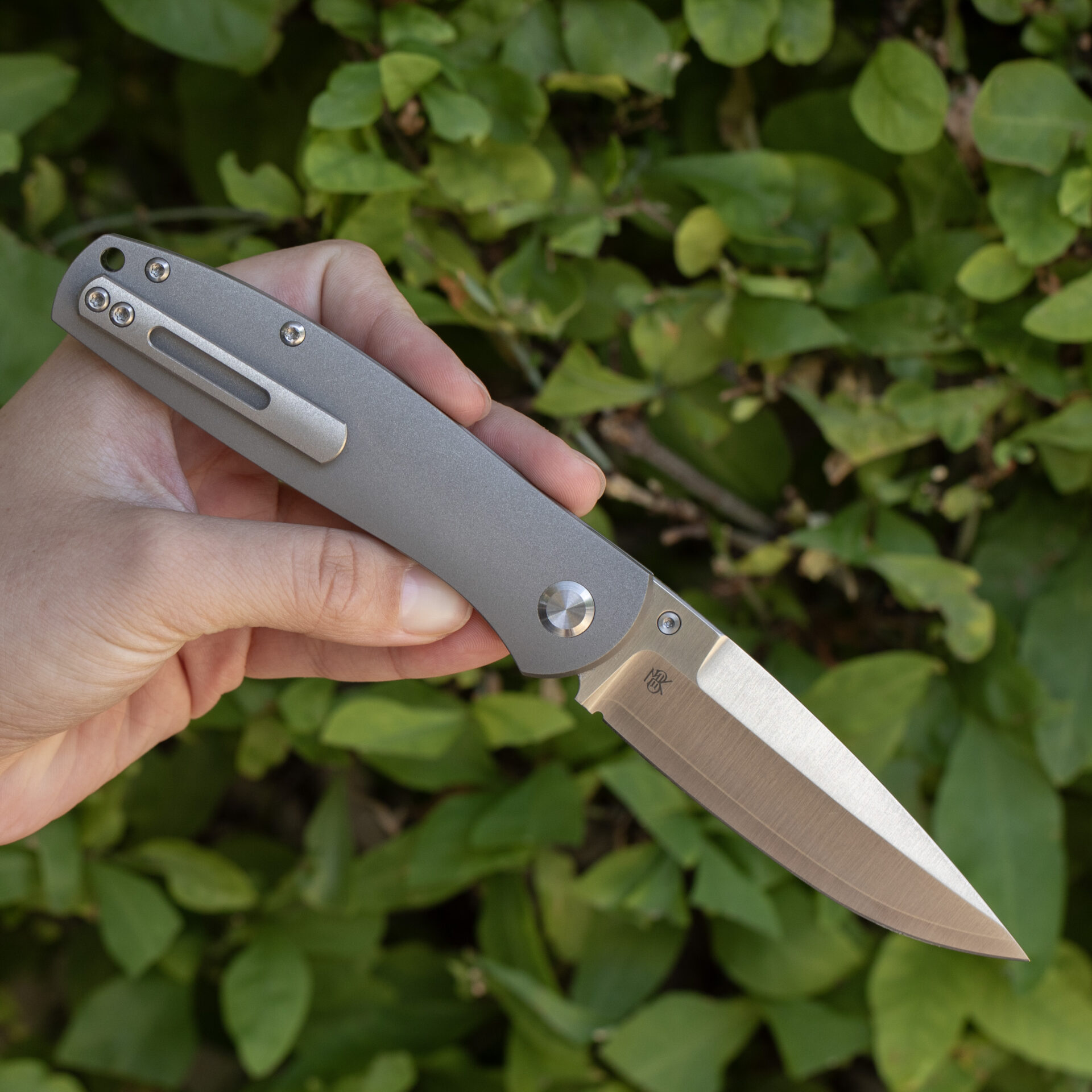 Monterey Bay Knives Rosalinda, Zirblast Titanium Handle, ZDP-189 (66-67HRC) - Image 2