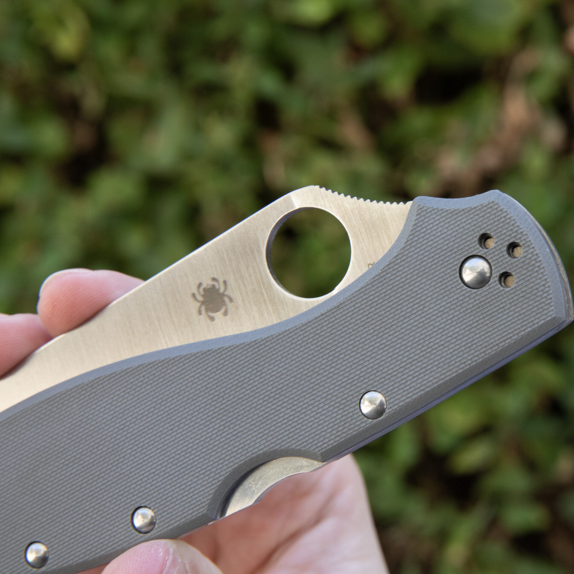 SPYDERCO STRETCH 2 XL GRAY G-10 CPM CRU-WEAR C258GGYCW - Image 6