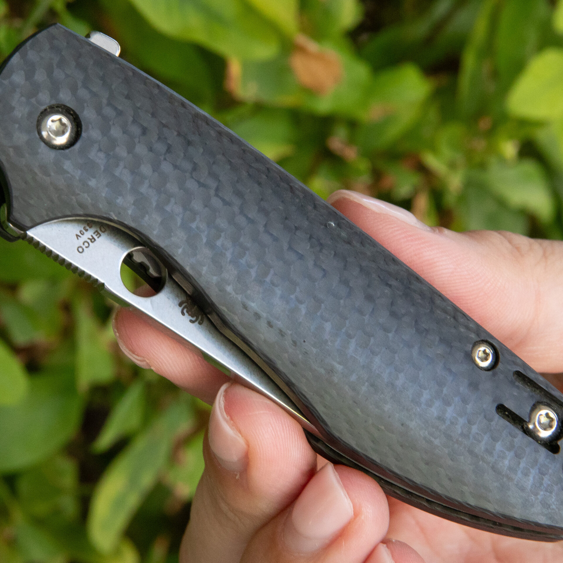 Spyderco POSITRON C195CFP - DISCONTINUED - Image 7
