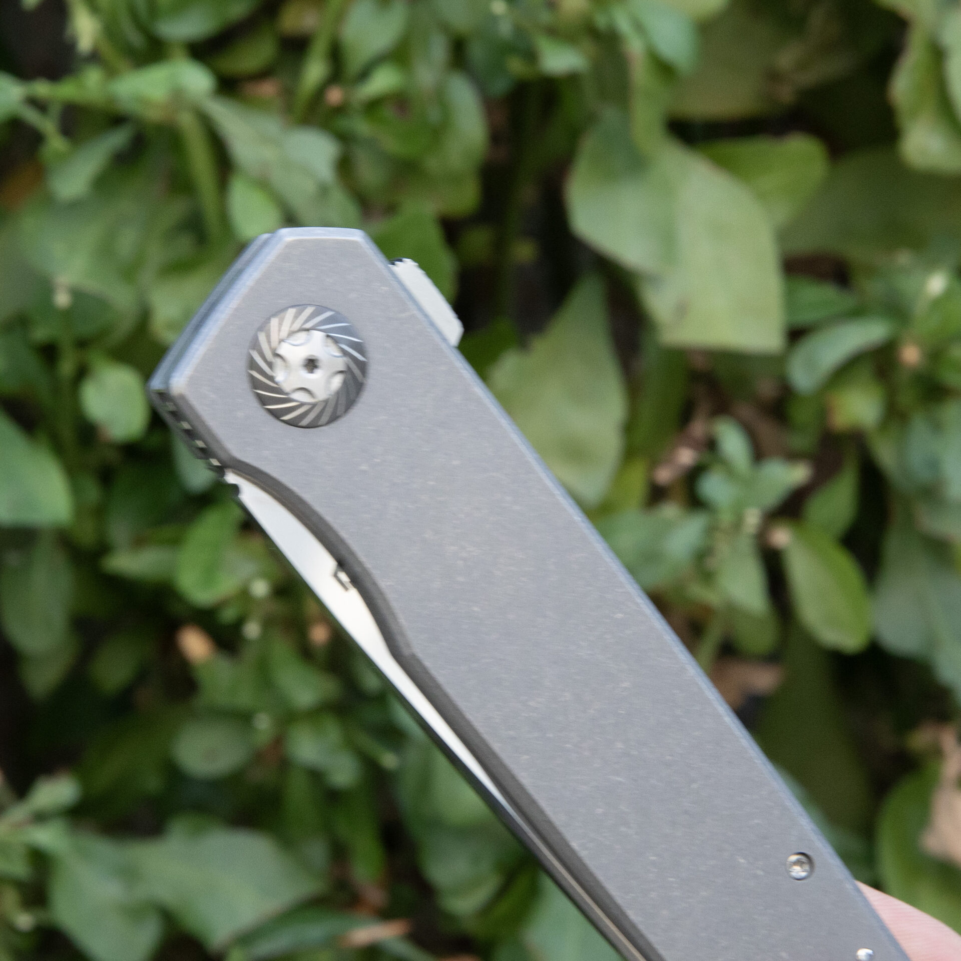 Ultra rare - JDVD Iridium ATS34 and Bead-blasted/tumbled TI - Image 7