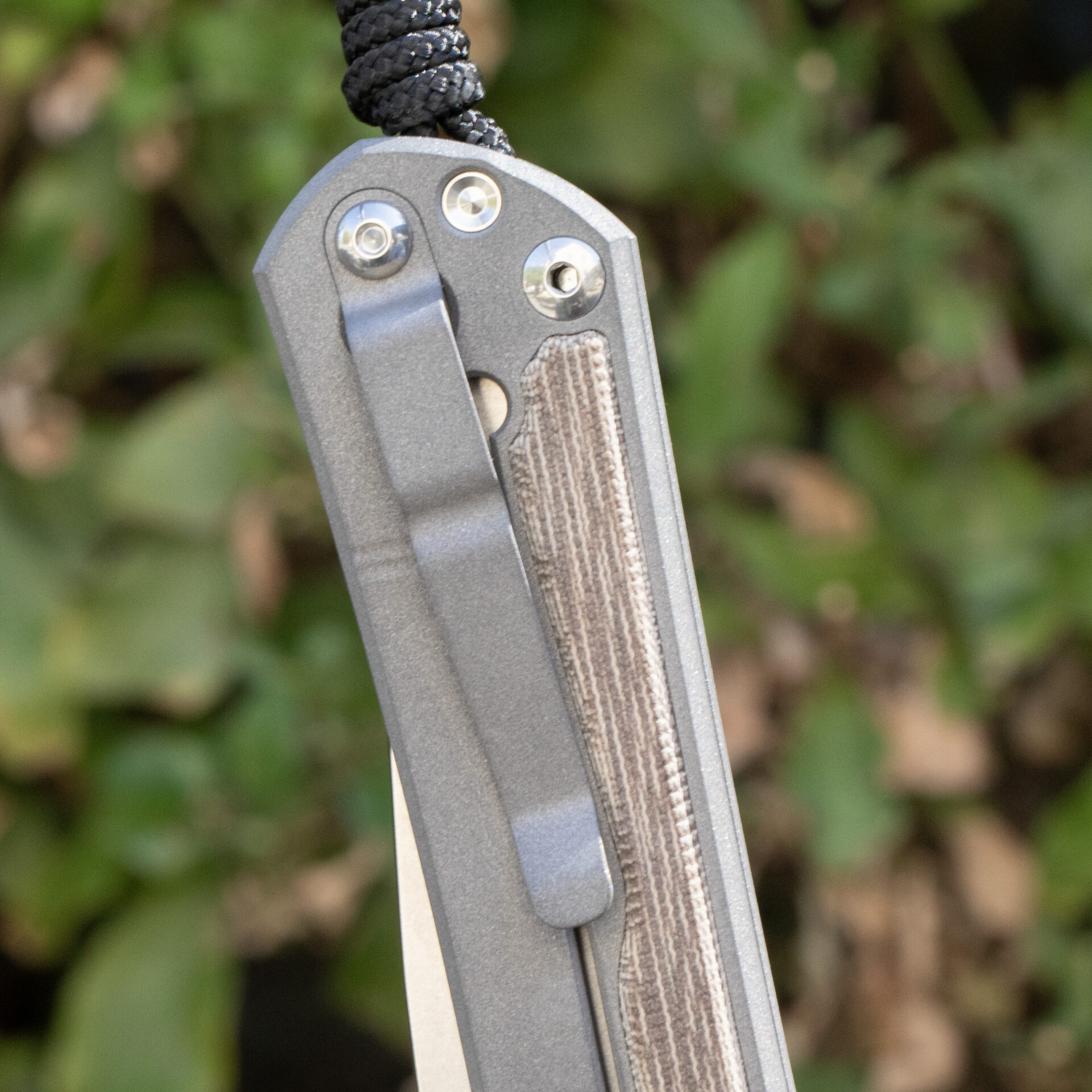 Chris Reeve Knives Large Sebenza 31 Natural Canvas Micarta L31-1212 - Image 7