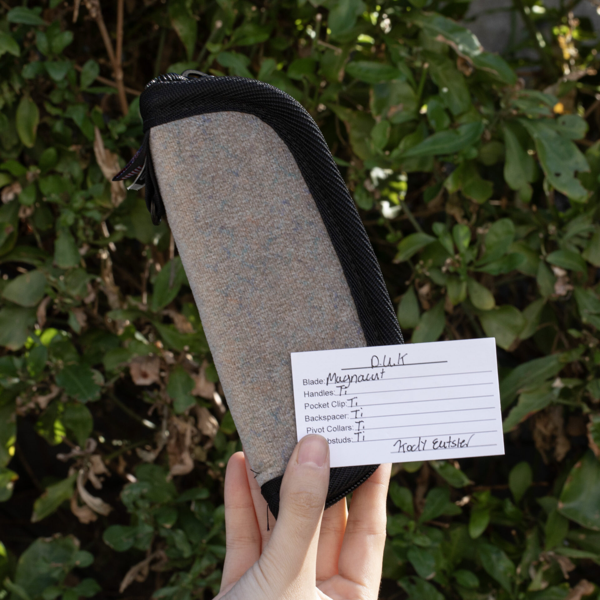 Eutsler Custom Knives - DUK Honeycomb - Image 8