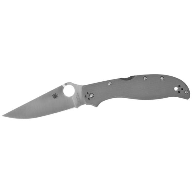 SPYDERCO STRETCH 2 XL GRAY G-10 CPM CRU-WEAR C258GGYCW