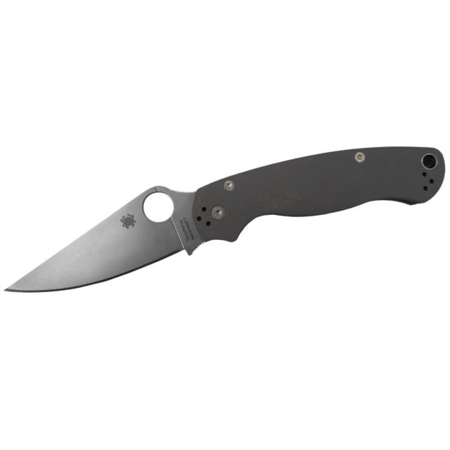 SPYDERCO PARA MILITARY® 2 G-10 DARK GRAY MAXAMET