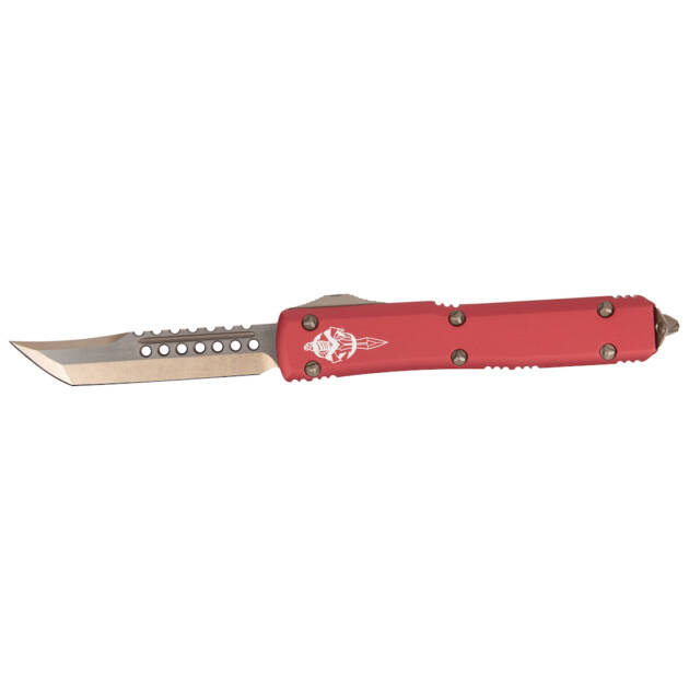 Microtech Ultratech Hellhound OTF – Red Handle 119-13 RDS