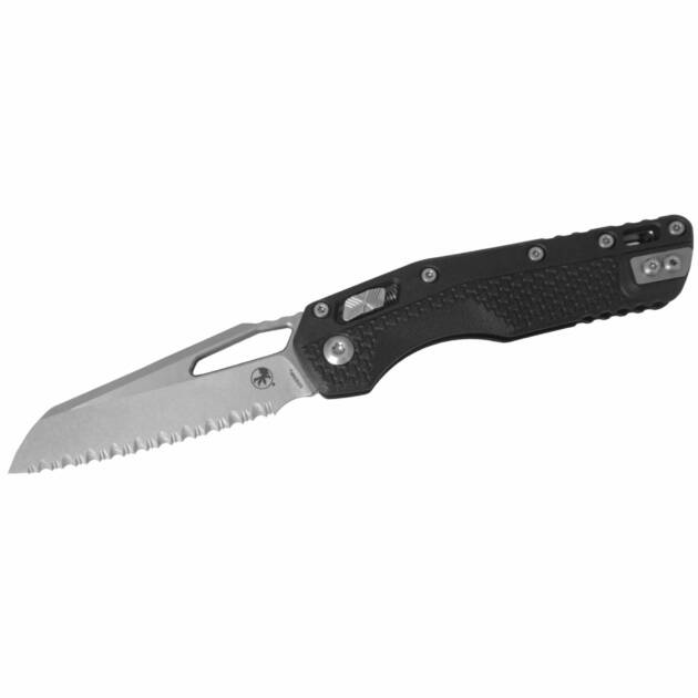 Microtech - MSI™ RAM-LOK™ Black Polymer Full Serrated (210T-12 PMBK)
