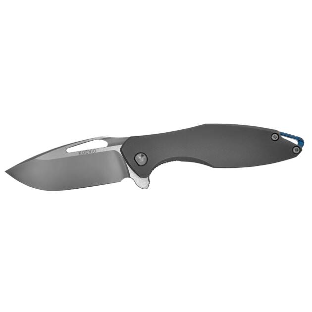 Koenig Arius v4 Flipper 3.5" Pattern Handle Satin Flats
