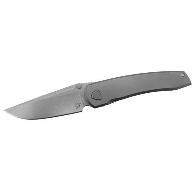 Sharknivo Waka RWL34,  Ti/Zirblast finish
